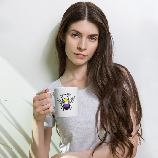 Bee Yourself Non-Binary Mug